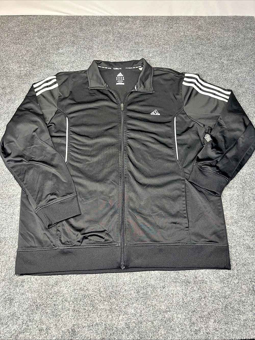 adidas Climacool Track Jacket Black White 2XL